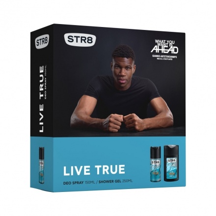 STR8 Live True dárková sada DEO + sprcháč