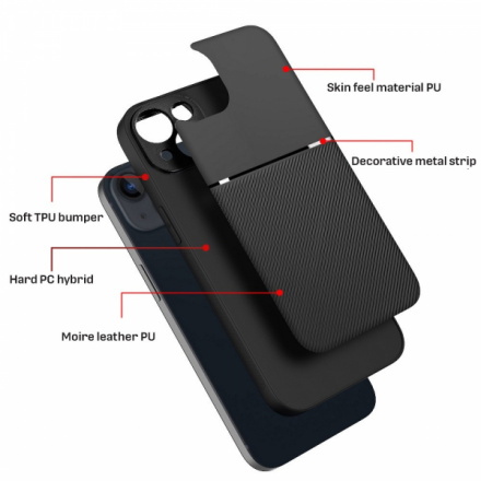 Forcell NOBLE Case for XIAOMI Redmi 9C / 9C NFC černá 104695