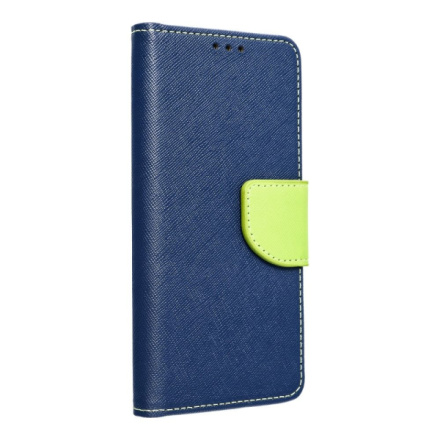 Fancy Book case for SAMSUNG A13 4G navy / lime 449393