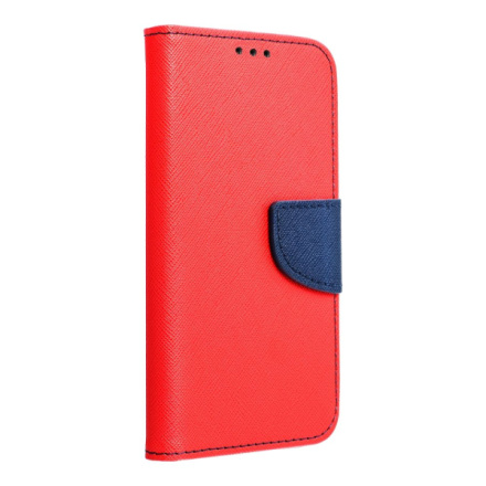 Fancy Book case for SAMSUNG A03 red / navy 513533