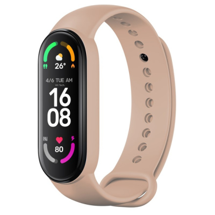 Řemínek RhinoTech na Xiaomi Mi Band 7 / Mi Band 6 / Mi Band 5 - sytě růžový RHTRTACC053