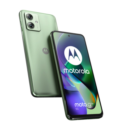 Motorola Moto G54 5G 12+256 GB Power Edition gsm tel. Mint Green, PB0W0005RO