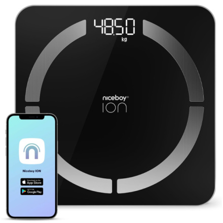 Niceboy ION Smart-Scale-black, smart-scale-black