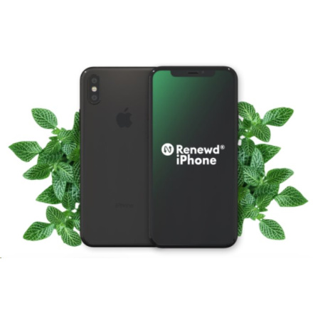 Repasovaný iPhone X, 64GB, Space Gray (by Renewd), RND-P10164