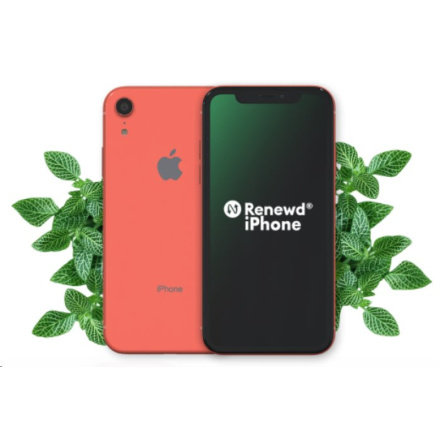 Repasovaný iPhone XR, 64GB, Coral (by Renewd), RND-P11464