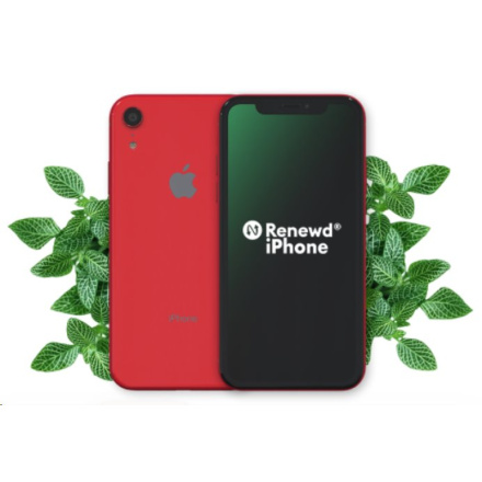 Repasovaný iPhone XR, 64GB, Red (by Renewd), RND-P11664
