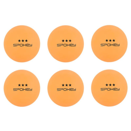 Spokey SPECIAL *** Pingpongové míčky, 6 ks, oranžové, K81877
