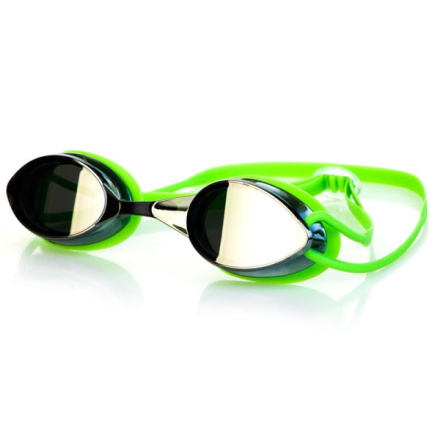 Spokey SPARKI Plavecké brýle, zelené, zrcadlová skla, K927924