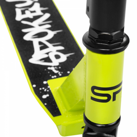 Spokey REVERT BASIC Koloběžka freestyle, kolečka 100 mm, limeta, K929177