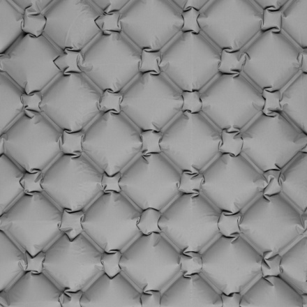 Spokey AIR BED PILLOW Nafukovací matrace s polštářkem, 190 x 60 x 6 cm, R-Value 2.5, šedá, K941058