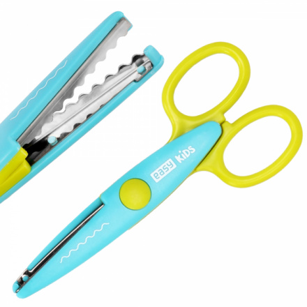 Ozdobné dětské nůžky - různé barvy - 13 cm,  1ks, S941652