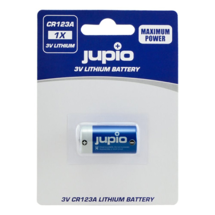 Baterie Jupio CR123A Lithium 3V 1ks , JCC-CR123A