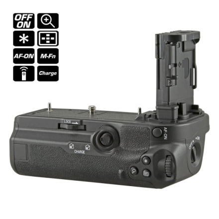 Battery Grip Jupio pro Canon EOS R5 /R5c / R6 / R6 Mark II + 2.4 Ghz Wireless Remote, JBG-C019