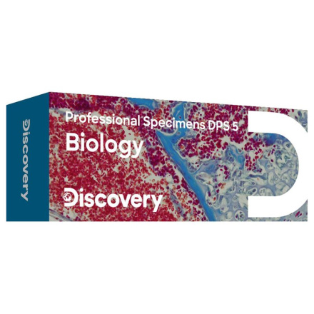 Příslušenství Discovery Prof Specimens DPS 5. „BIOLOGIE“ - sada hotových preparátů, 78410