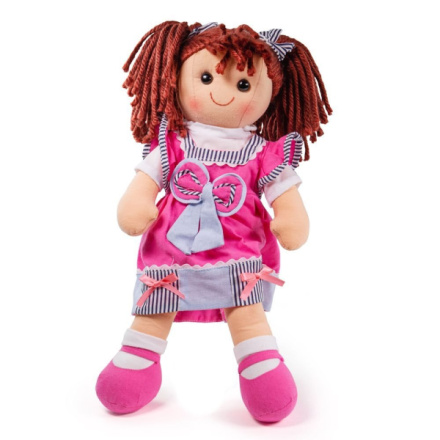 Panenka Bigjigs Toys látková Emma 38 cm, BJD022