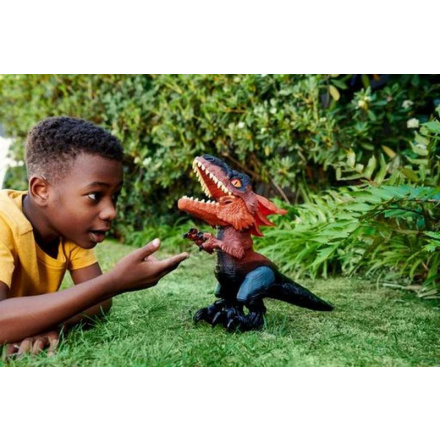 Hračka Mattel JW Ohnivý dinosaurus s reálnými zvuky, 25GWD70