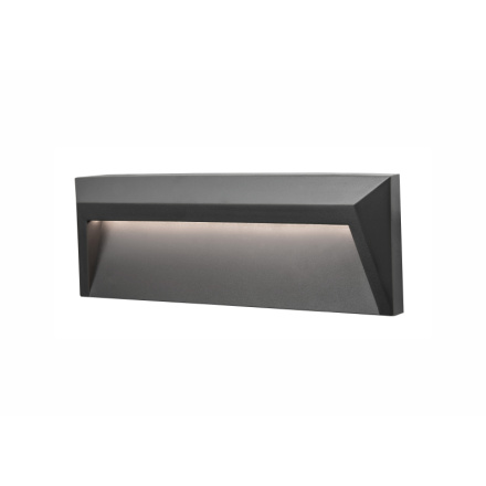 Svítidlo Nova Luce LUTON STEP GREY schodišťové, IP 65, 1,6 W, 8403622