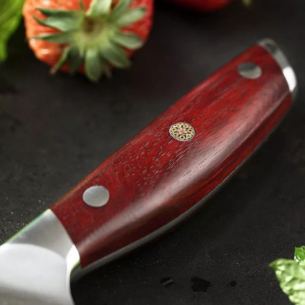Nůž Dellinger Gyuto / Chef Kiritsuke 8,5" (215mm) Rose-Wood Damascus, XZ-B27RW8