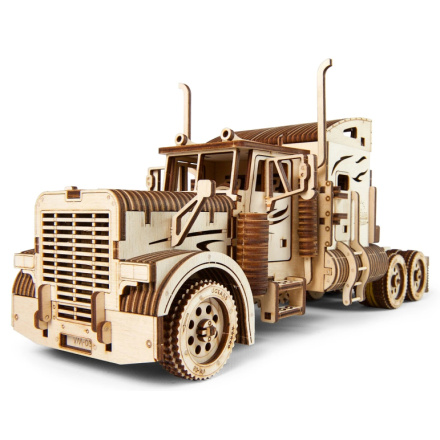 Hračka Ugears 3D dřevěné mechanické puzzle VM-03 Tahač Heavy Boy 541ks, UG70045
