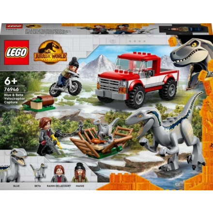 Stavebnice Lego Odchyt velociraptorů Blue a Bety , 2276946