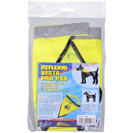 Vesta pro psa reflexní S.O.R do 15kg, 01597