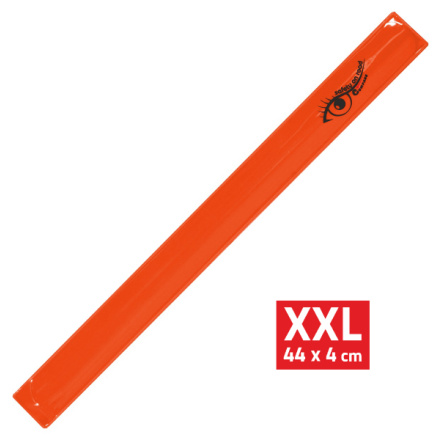 Pásek reflexní ROLLER XXL 4x44cm S.O.R. oranžový, 01694