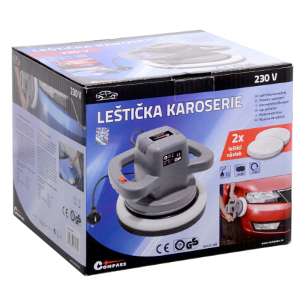 Leštička karoserie automobilu 230V 120W 240mm 3100 ot., 07260