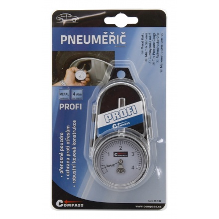 Pneuměřič PROFI  4kg/cm2, 09332