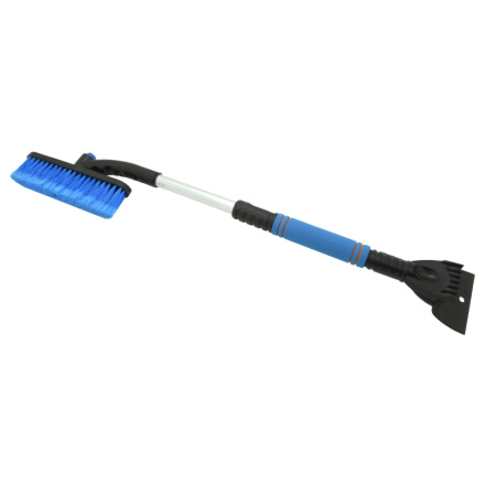 Škrabka s košťátkem BLUE teleskopická skládací  55 - 80cm, 10322