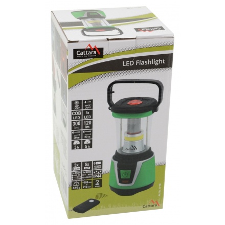 Svítilna LED 300lm CAMPING REMOTE CONTROL, 13150