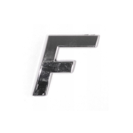 Znak F samolepící PLASTIC, 35005