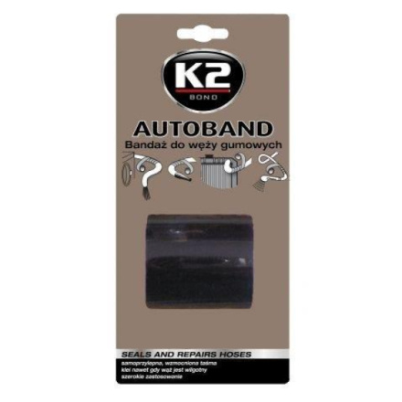 K2 AUTOBAND 5 x 300 cm - páska na opravu tlakových hadic, amB300