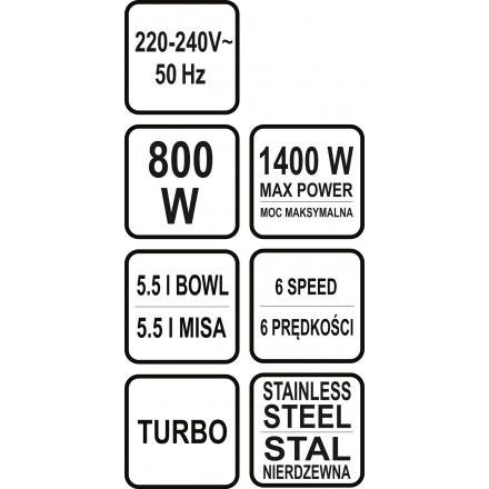 Stolní mixér 800W, TO-67805