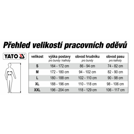 Kalhoty pracovní zahradnické vel. S, šedá TO-72900