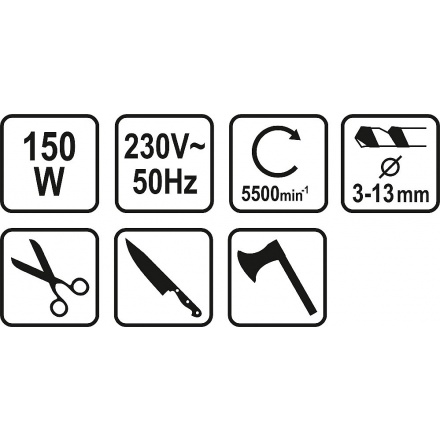 Ostřič multifunkční 230V 150W, TO-73473