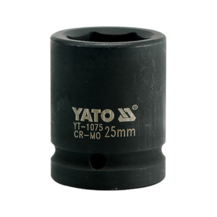 Nástavec 3/4" rázový šestihranný 25 mm CrMo, YT-1075