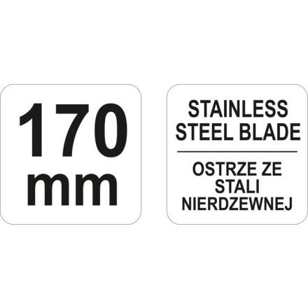 Nůžky 170mm, YT-19763