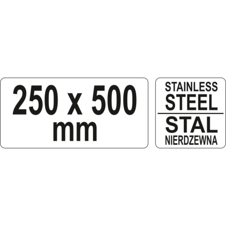 Truhlářský úhelník 250 x 500mm, YT-7084