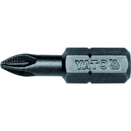 Bit křížový 1/4" PZ1 x 25 mm 50 ks, YT-7810