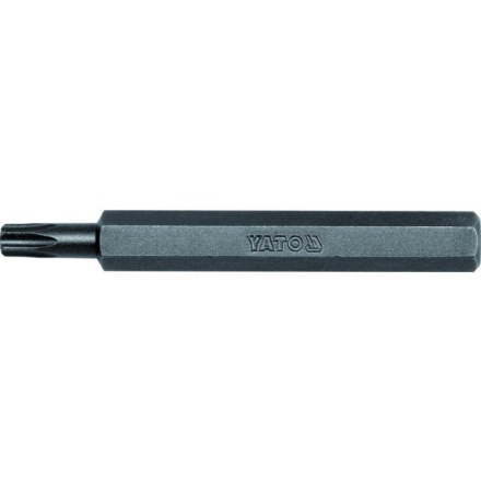 Bit TORX s otvorem 8 mm T27 x 70 mm 20 ks, YT-7955