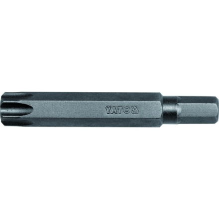 Bit TORX s otvorem 8 mm T55 x 70 mm 20 ks, YT-7960