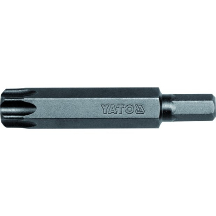 Bit TORX s otvorem 8 mm T60 x 70 mm 20 ks, YT-7961