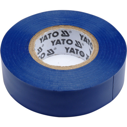 Izolační páska elektrikářská PVC 19mm / 20m modrá, YT-81651