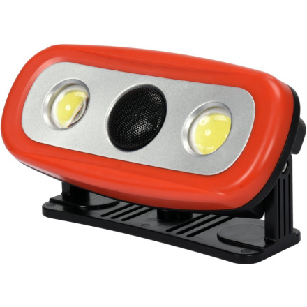 Lampa pracovní s reproduktorem 2 x 15W IP44, YT-81808