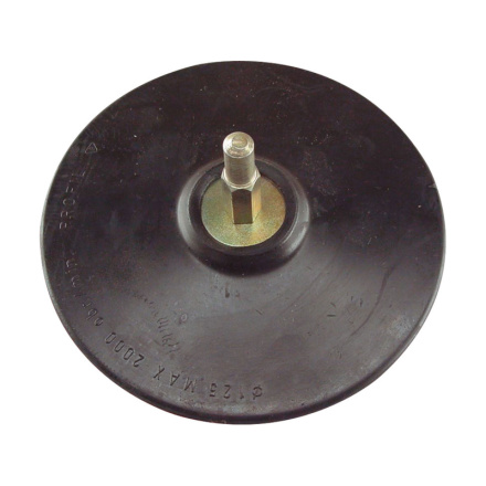 nosič brusných výseků, do vrtačky - suchý zip, O 125mm, 108400