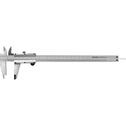 měřítko posuvné kovové, 0-200mm 3422