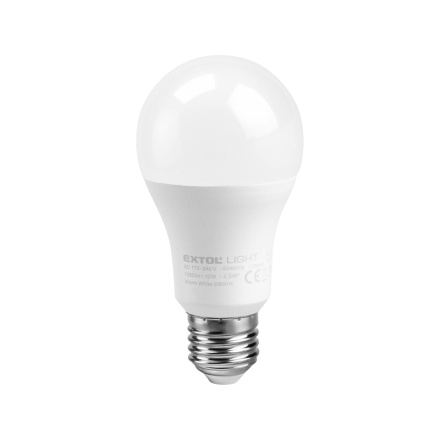 žárovka LED klasická, 800lm, 9W, E27, teplá bílá 43003