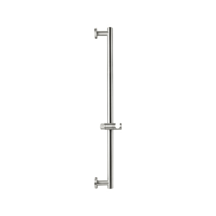 tyč s posuvným držákem sprchy, celokovová, 71cm, nerez 830309
