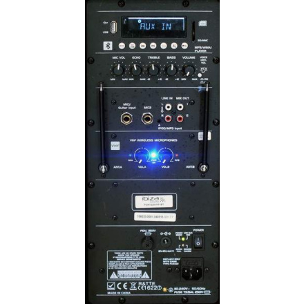 PORT225VHF-BT Ibiza Sound přenosný zvukový systém 02-4-2020
