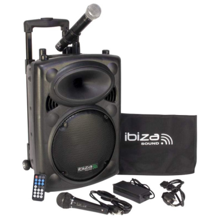 PORT10VHF-BT Ibiza Sound prenosný PA systém 02-4-2026